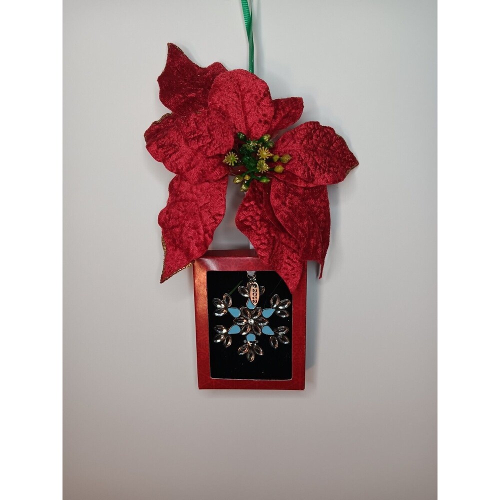 ST. Nicholas Square Snowflake Christmas ornament 2012